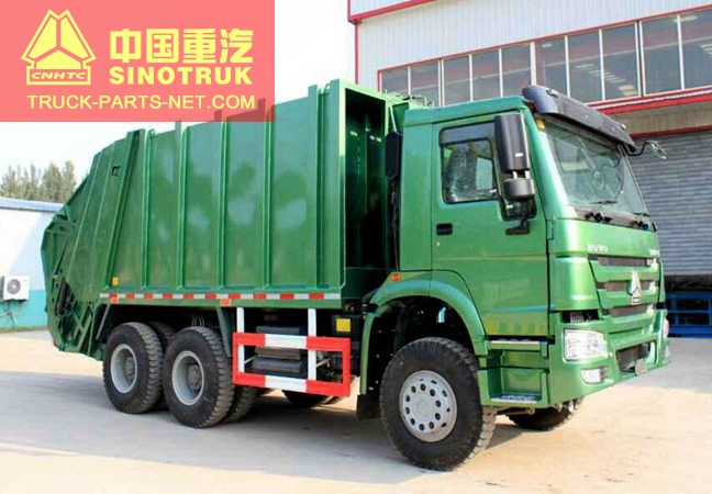 Howo 6x4 Compress Garbage Truck