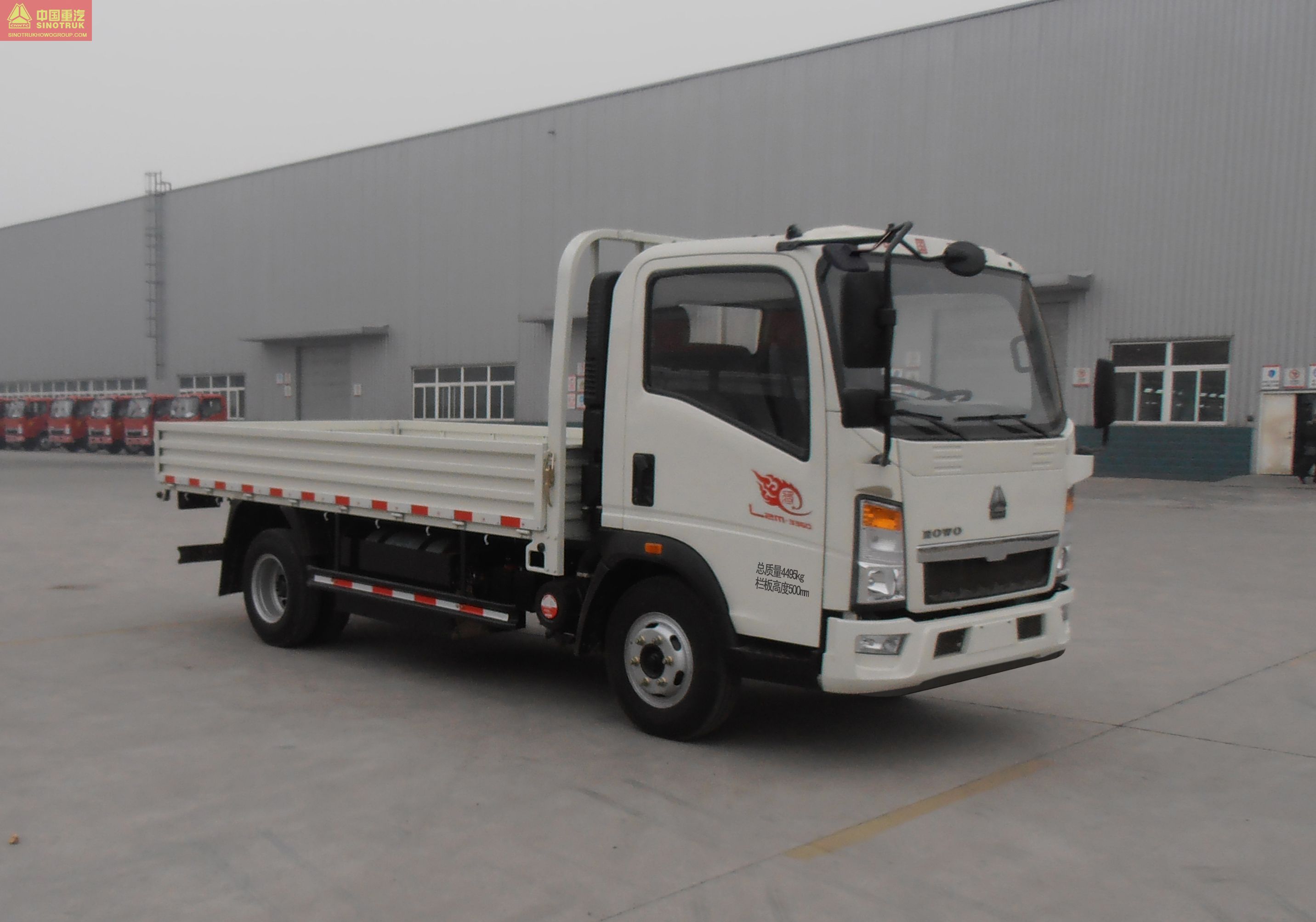 HOWO Light Duty Truck Series ZZ1047D3415E145C Cargo truck chassis