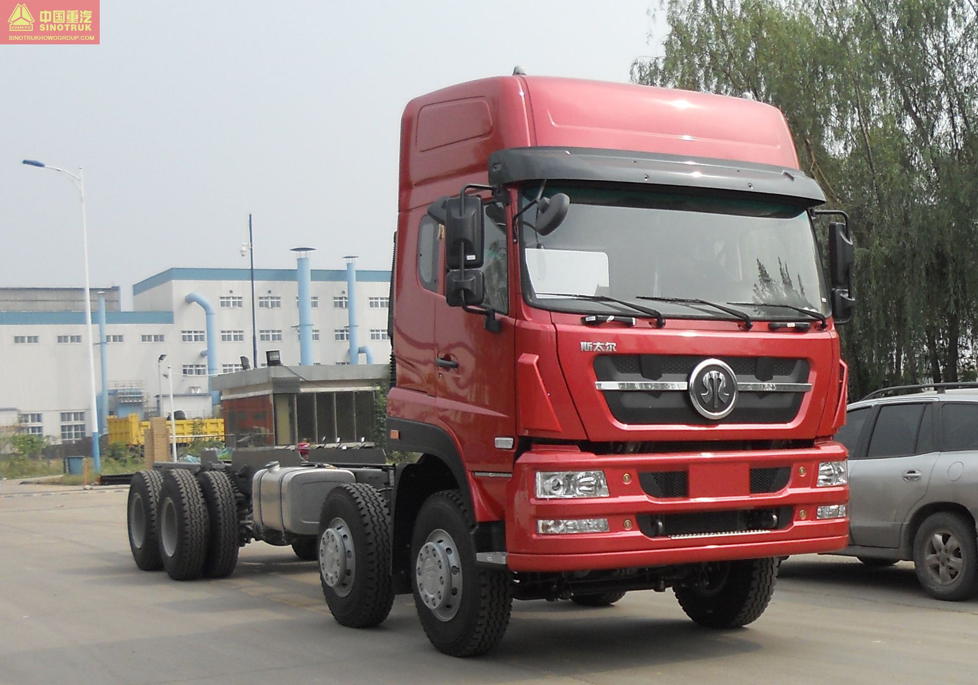 STYER-D7B Series ZZ1313N4661E1N Cargo truck chassis