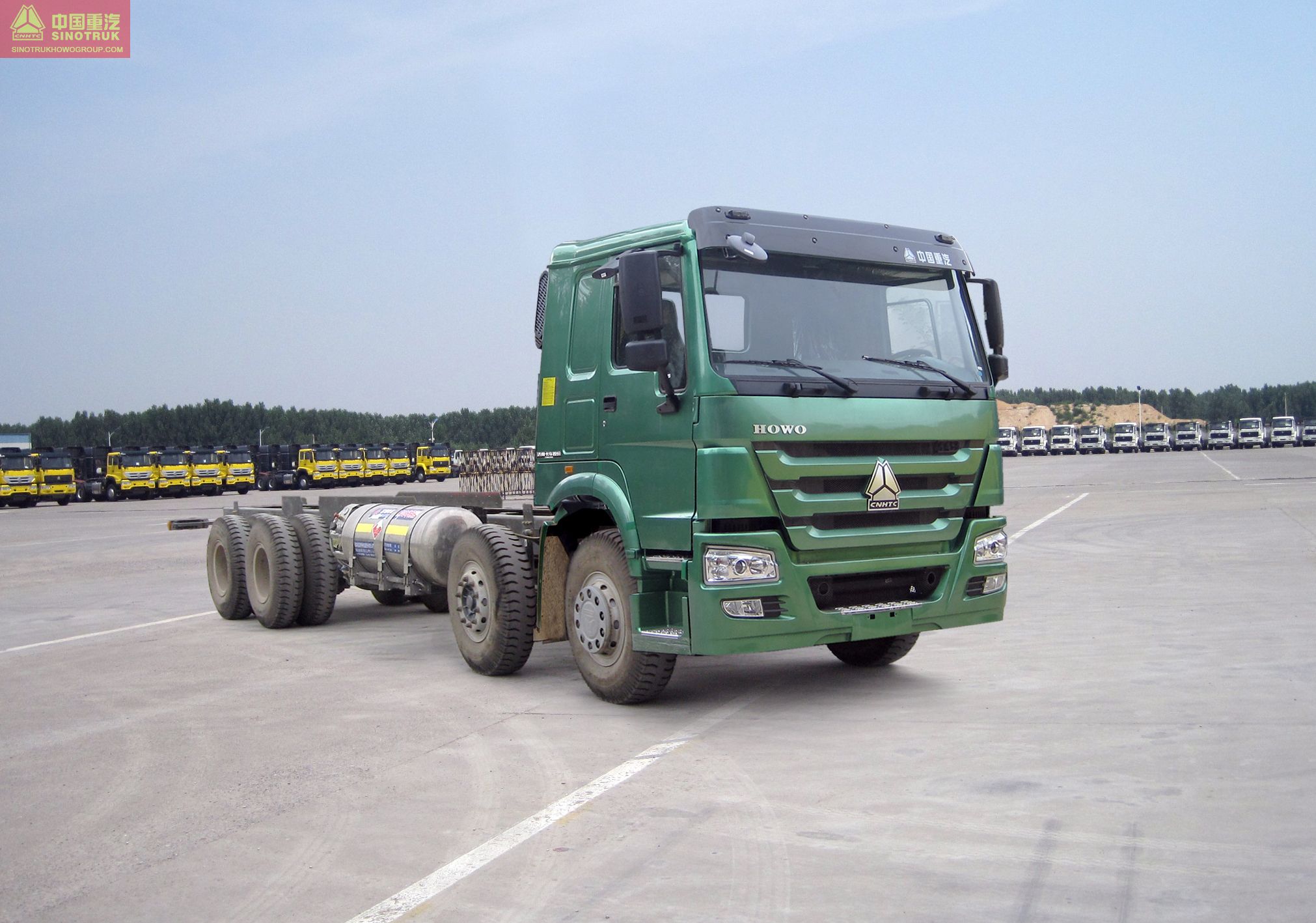 HOWO Series ZZ1317N3667E1L Cargo truck chassis