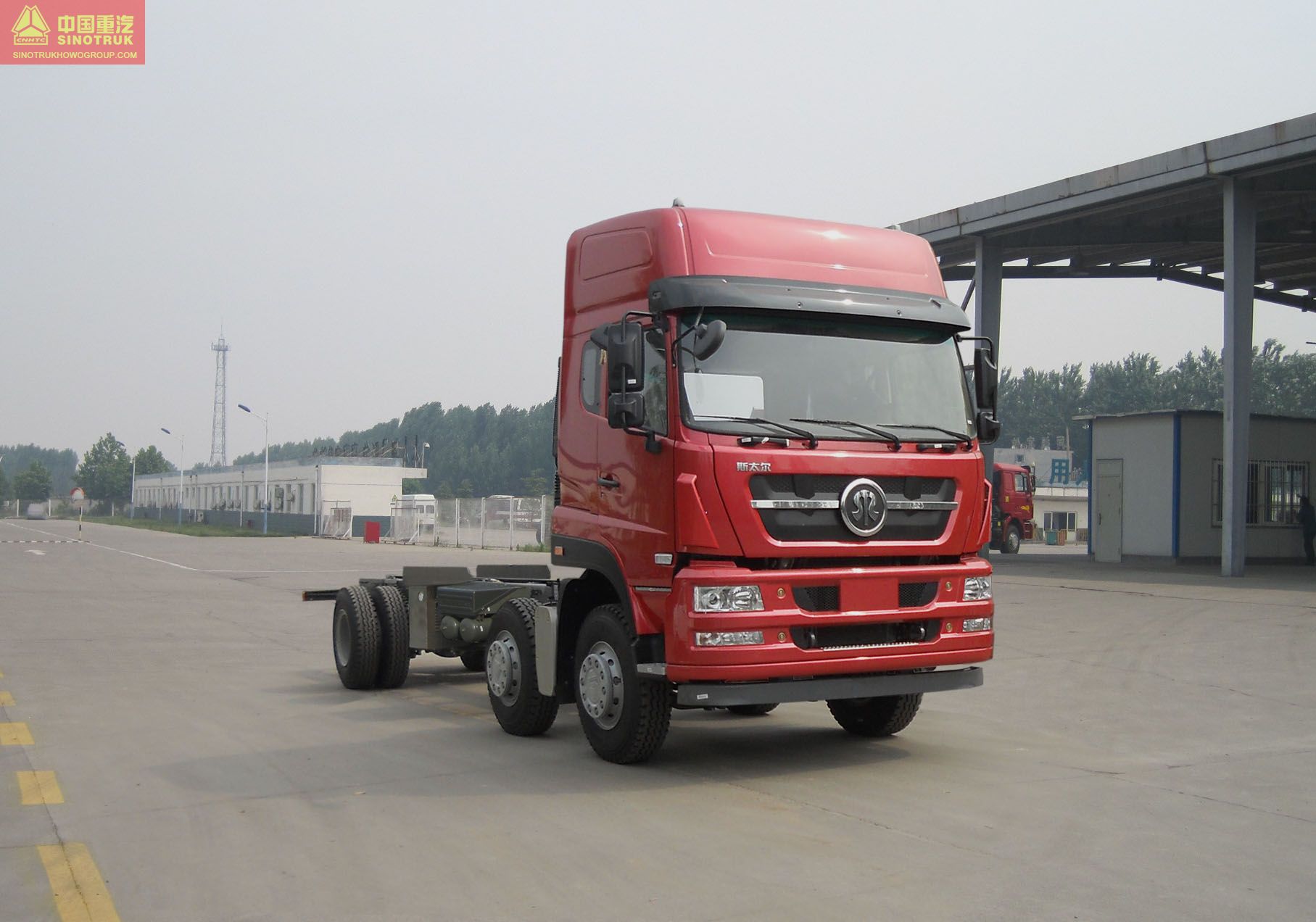 STEYR-M5G Series ZZ1253M56CGE1 Cargo truck chassis
