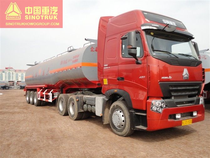 Fuel and Oil Tanker Semi-trailer