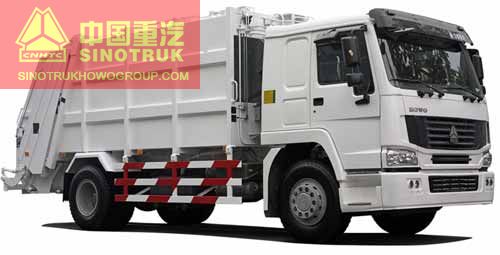 HOWO 7 CNHTC Compressed Garbage Truck