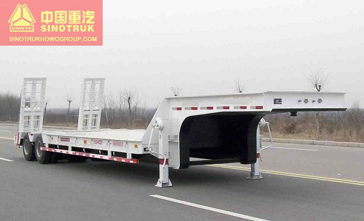 Two Axle Low Bed Semi-trailer