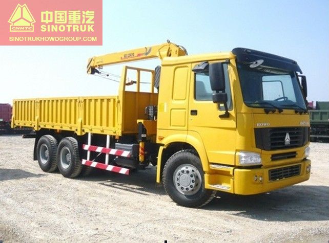 HOWO Truck with Crane 6x4