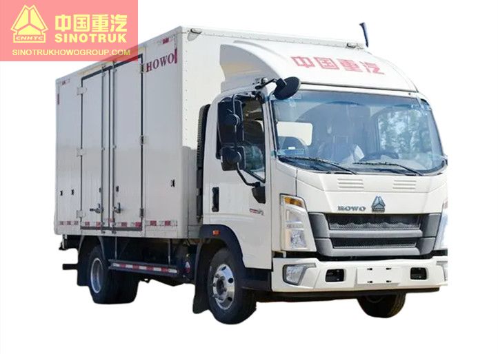 4x2 SINOTRUK HOWO Light Duty Cargo Truck 6Tonne Van Truck