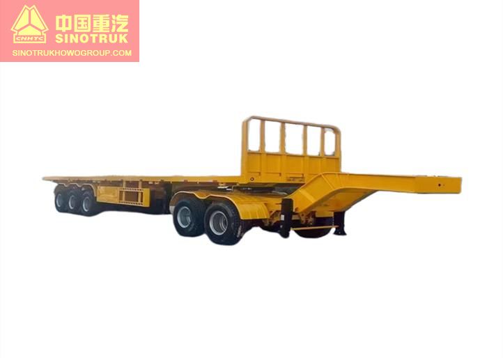 Export of Wolverine Heavy-duty Flatbed Semi-trailer Skeleton Semi-trailer to Africa