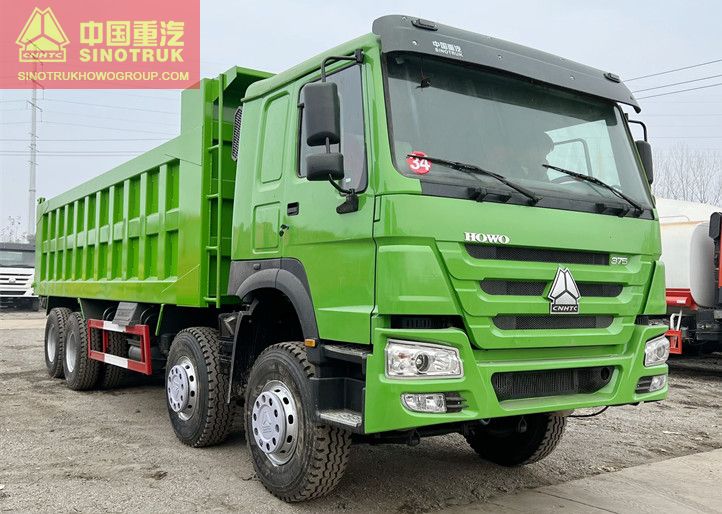Newly Used HOWO 12 tyres Dump Truck 371HP 375HP 420HP