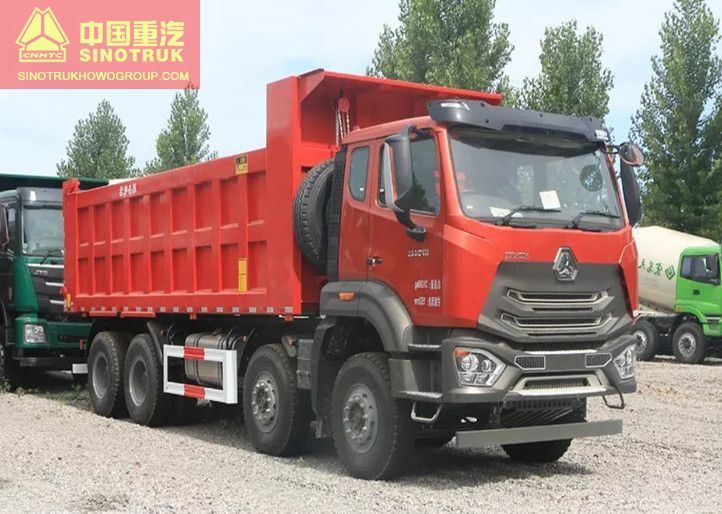 Brand New Sinotruk Howo N7 8x4  Dump Truck 12 Wheels With High Quality