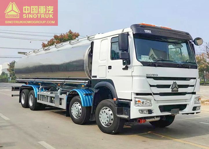 sinotruk howo aluminum alloy oil tanker howo 30000 liters fuel transport fuel dispensing tanker truc