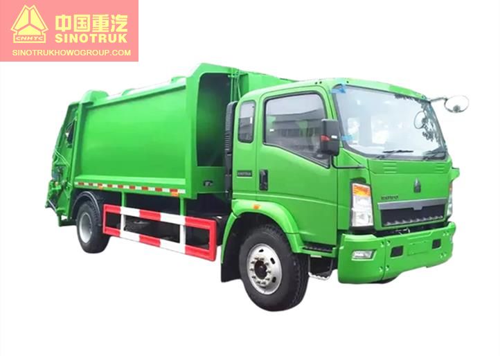 6cbm 8cbm 12cbm 3 Ton Howo 4x2 Compactor Garbage Truck For Sale