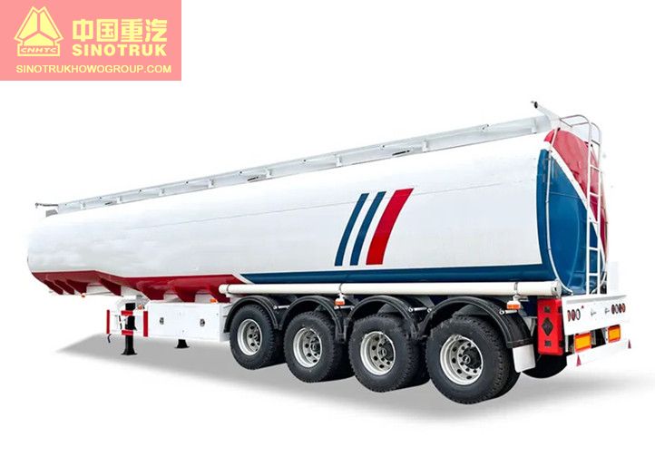 China 3-4 Axle Aluminium Steel Fuel Tank Trailer 28000- 70000 liters Liquid Fuel oil Tanker Semi Tra