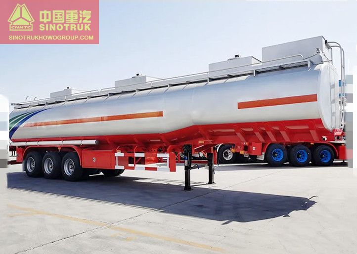 Factory 3 axle oil tanker trailer 45 CBM 50 CBM fuel tank trailer for transporting fuel and water