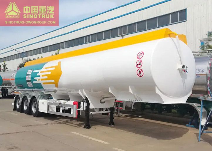 3 4 Axle Crude Oil cargo trailer Liquid Gas Oxygen Edible Oil Transport Tank Trailer Fuel Tanker Sem