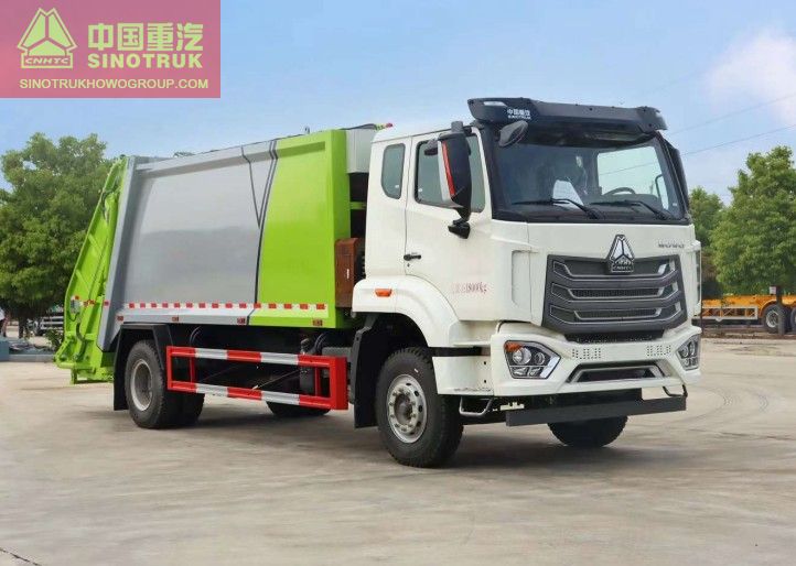 Howo 4×2 5m³ 8m³ 10m³ compressed refuse truck price