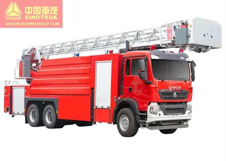 32m Aerial Ladder Fire Truck with Sinotruk HOWO Chassis