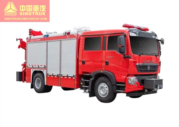 Sinotruk HOWO Special Fire Truck With Rescue Equipment