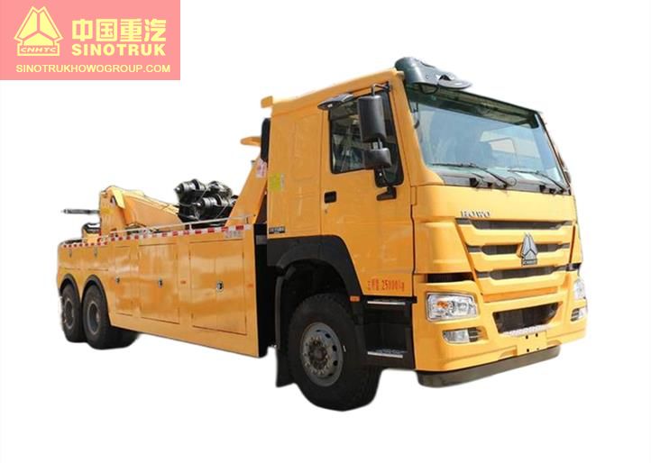 Sinotruk Howo Large Wrecker 20 Tons 25 Tons Rescue Vehicle Direct Sales