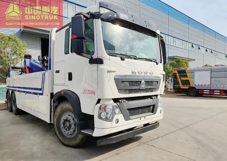 Sinotruck Howo 6x4 50 Ton Wrecker Truck China Wrecker Towing Truck