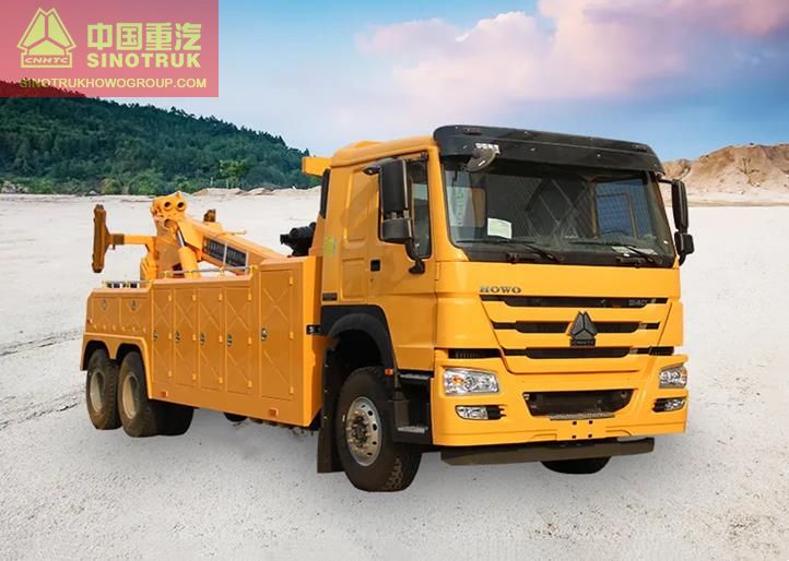 Howo Diesel Fuel Type Towing Truck Equipment Wrecker Truck
