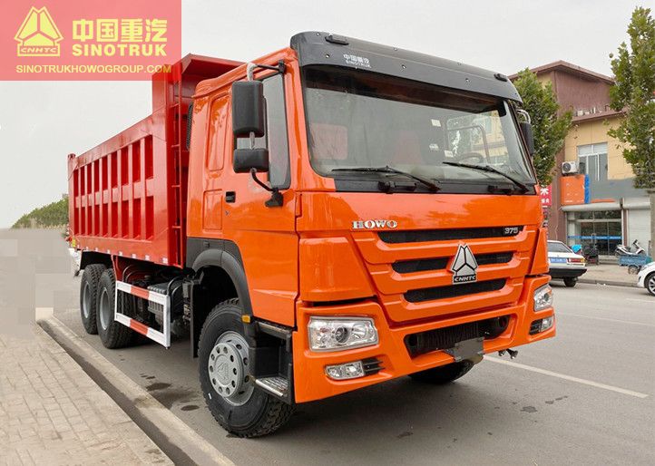 Used Sinotruk HOWO 6X4 Dump Truck to Africa