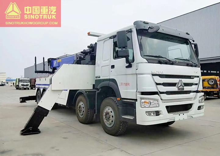 HOWO 60Ton Heavy Rotator Recovery Wrecker 8×4 Towing Truck