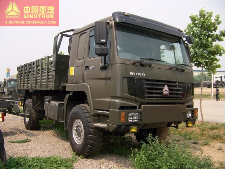 product name Sinotruk HOWO 4X4 All Wheel Drive Cargo Truck