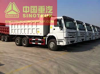 Sino Truck 6x4 Mining Dump Trucks 336hp For Sale