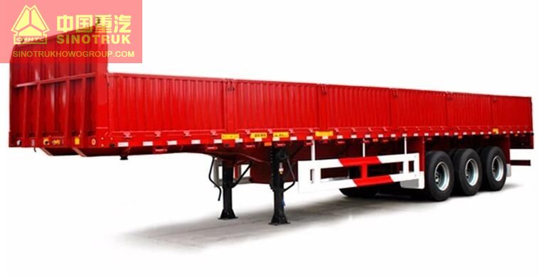 Cheap price 3 axles 40 tons side wall cargo semi trailer